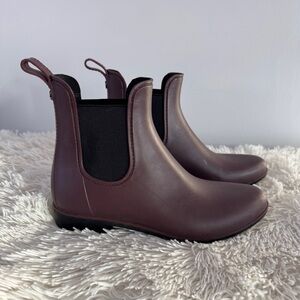 Sam Edelman Tinsley Burgundy Chelsea Rainboot - Size 9